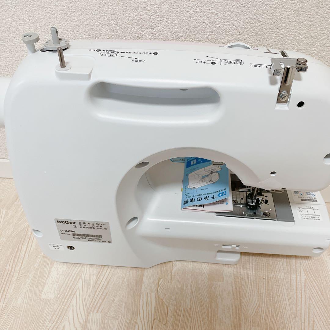 【美品】ブラザー　コンピューターミシン　PS202　ピンク