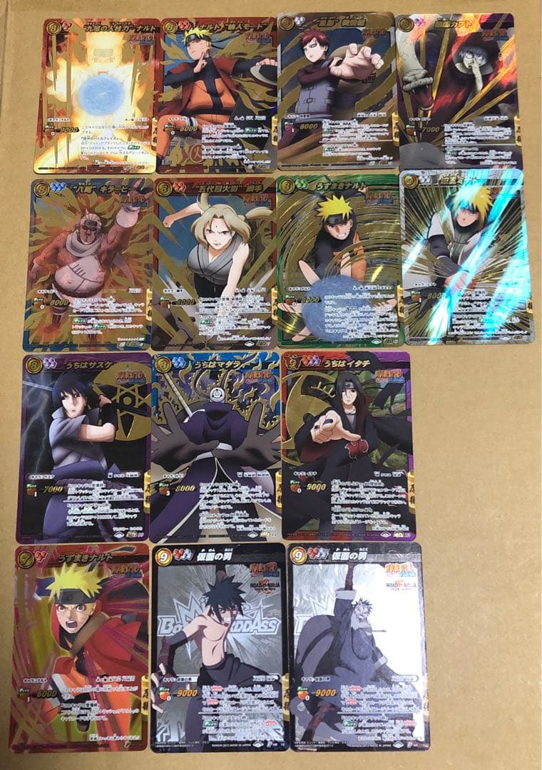 ミラバト NARUTO 1弾　2弾　超Ω プロモ　セミコンプ