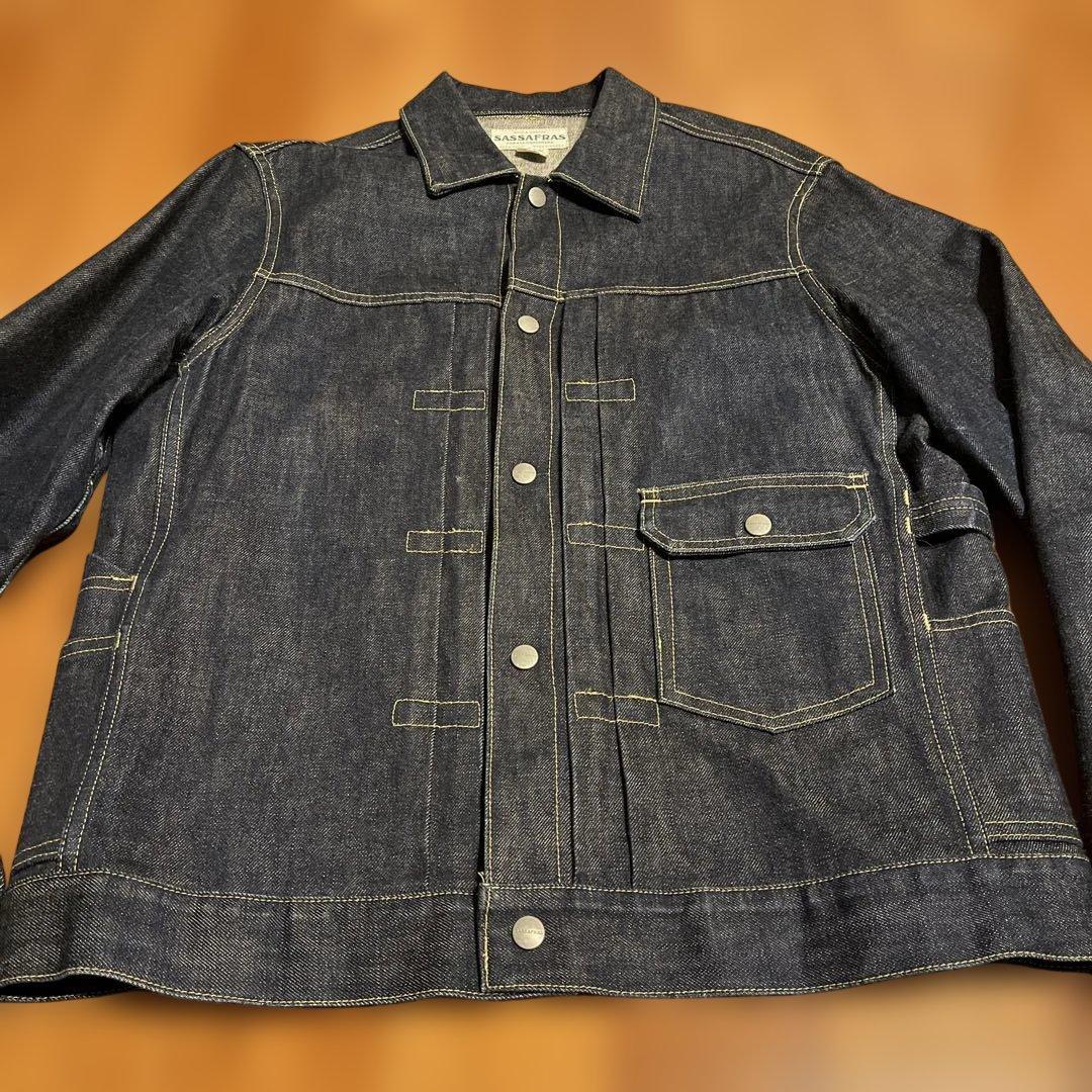 ササフラス　デニムジャケットL