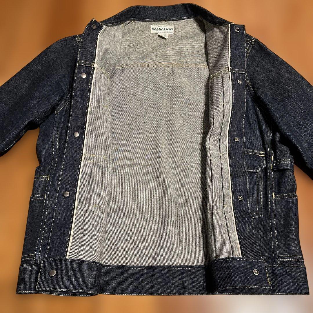 ササフラス　デニムジャケットL