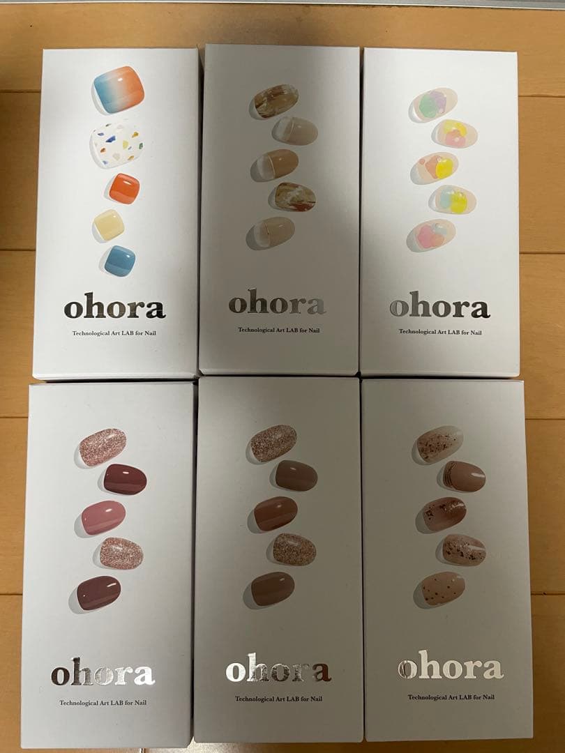 ohora ジェルネイルシール 18個セット おまけ付き