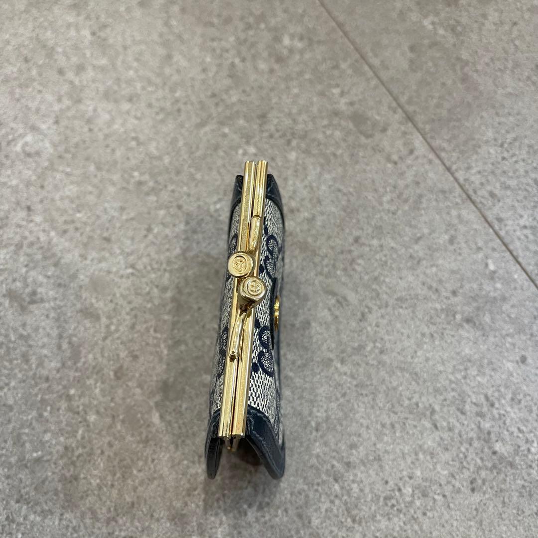 希少★GUCCI 財布　オールドグッチ GGプラス がまぐちケース