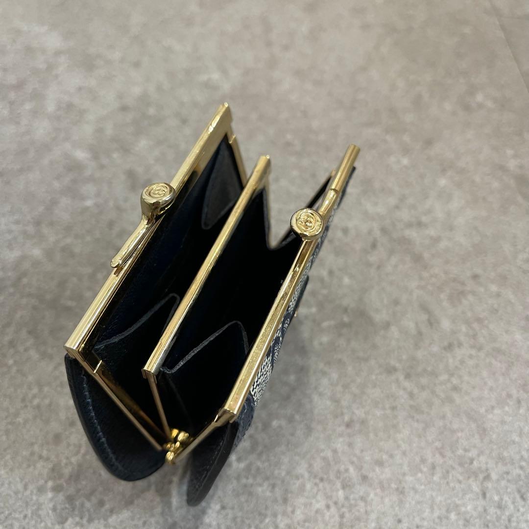 希少★GUCCI 財布　オールドグッチ GGプラス がまぐちケース