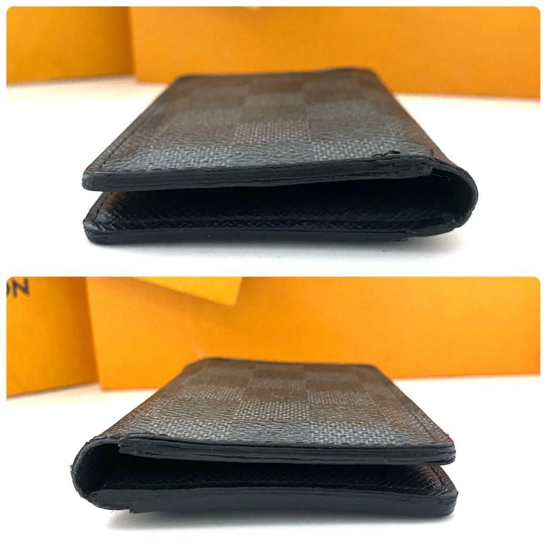 ルイ ヴィトン◎オーガナイザー ドゥ ポッシュ ダミエ グラフィット 名刺入れ