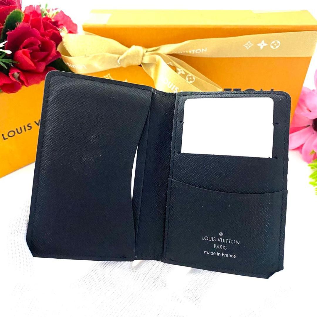 ルイ ヴィトン◎オーガナイザー ドゥ ポッシュ ダミエ グラフィット 名刺入れ