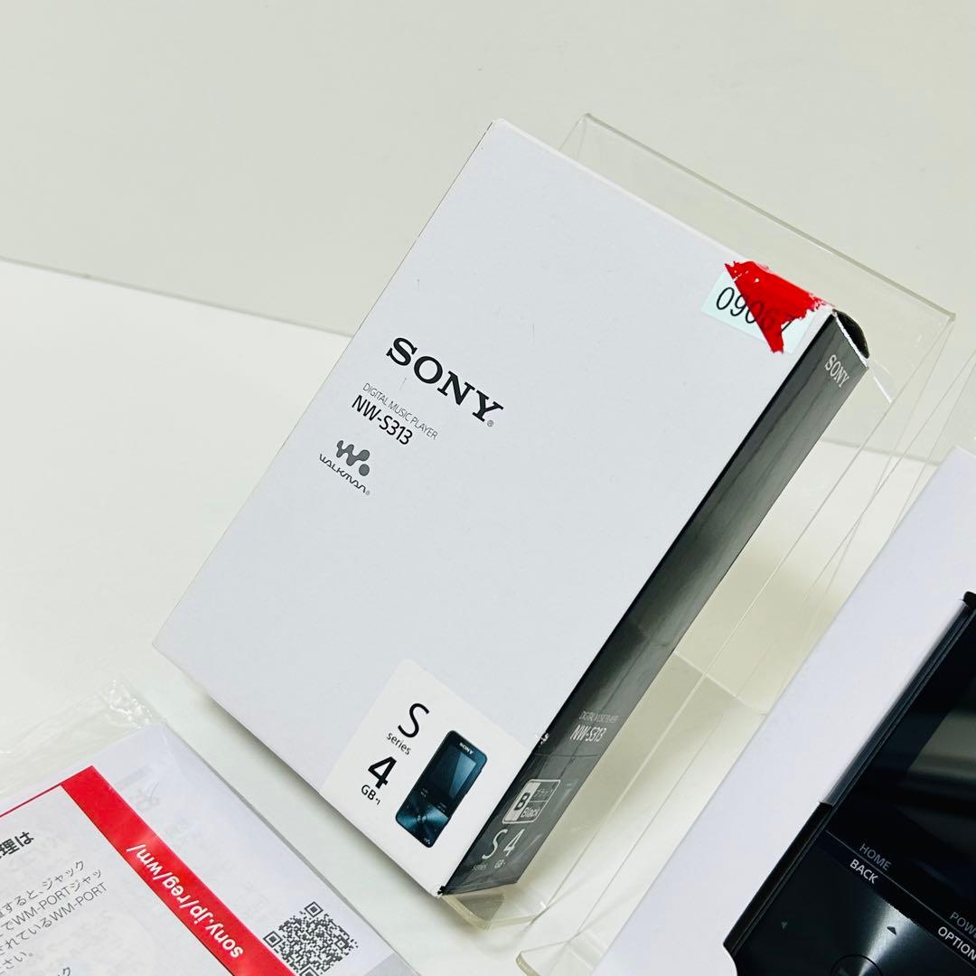 【ほぼ未使用】SONY NW-S313 デジタルオーディオプレーヤー ブラック