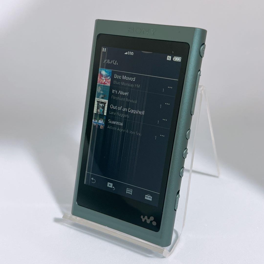 SONY ウォークマン NW-A55 16GB ホライズングリーン 液晶縦線有り