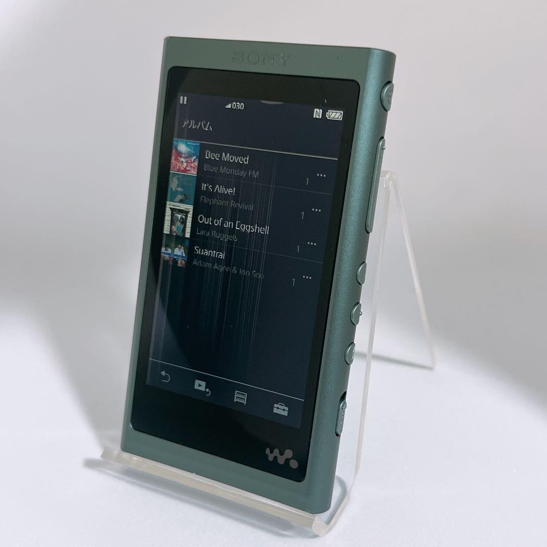 SONY ウォークマン NW-A55 16GB ホライズングリーン 液晶縦線有り