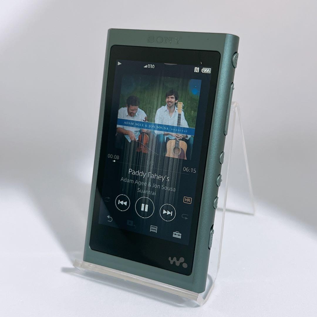 SONY ウォークマン NW-A55 16GB ホライズングリーン 液晶縦線有り
