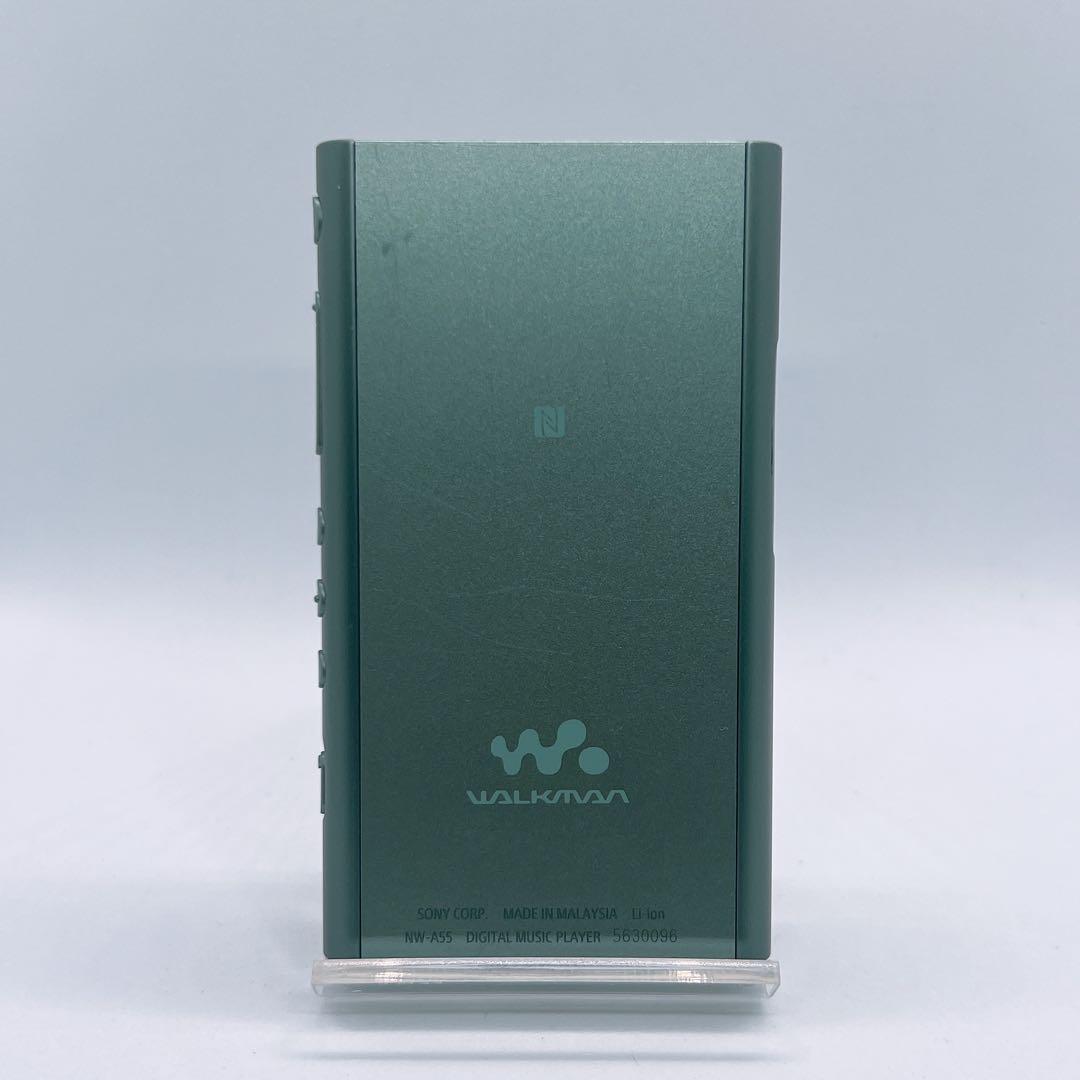 SONY ウォークマン NW-A55 16GB ホライズングリーン 液晶縦線有り