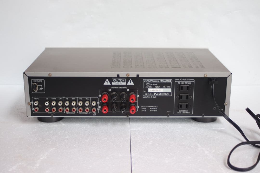 DENON デノン　プリメインアンプ　PMA-390SE