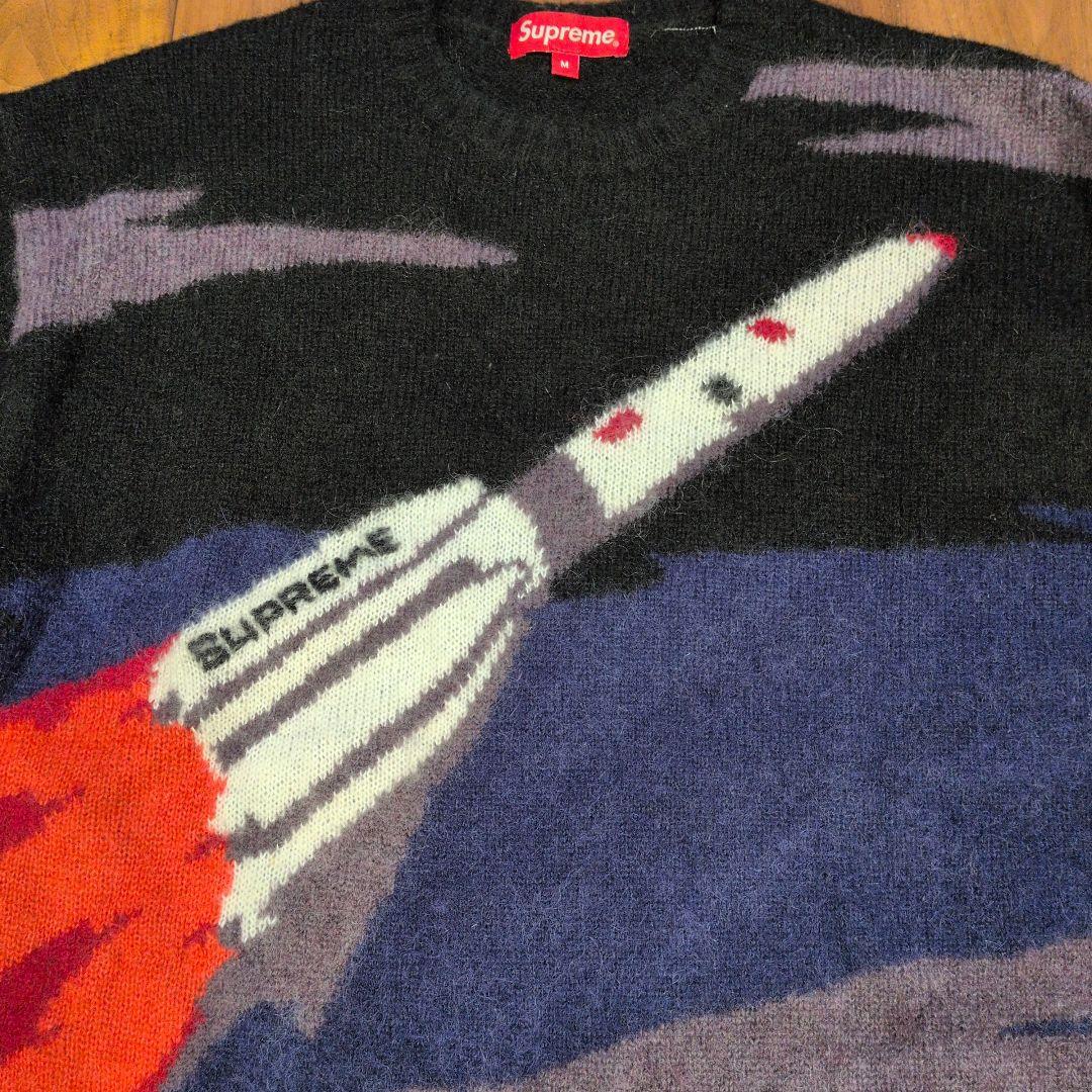Supreme Rocket Sweater ブラック Mサイズ