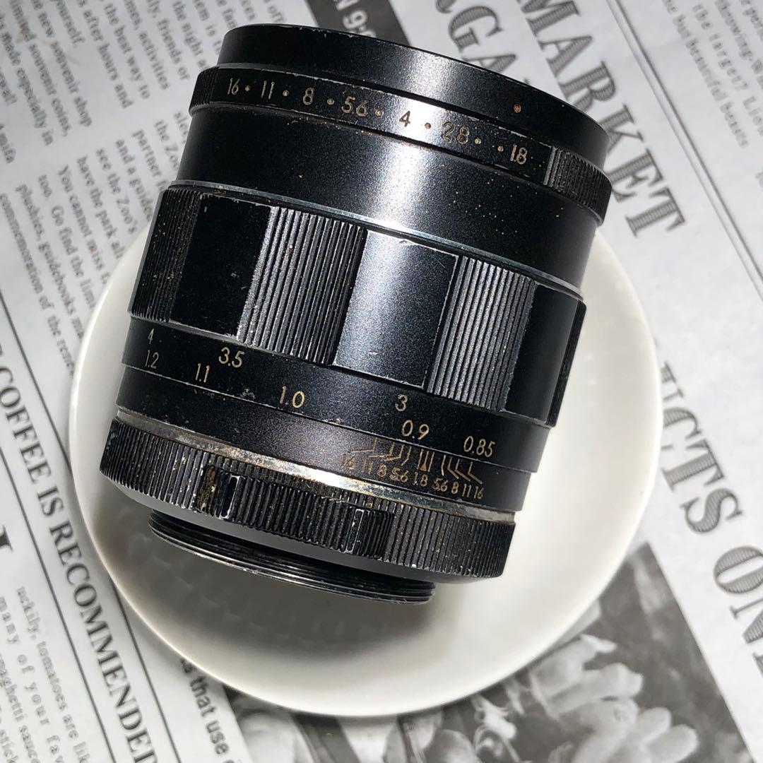 PENTAX auto TAKUMAR 85mm f1.8 m42マウント