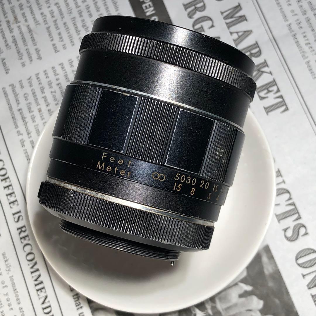 PENTAX auto TAKUMAR 85mm f1.8 m42マウント