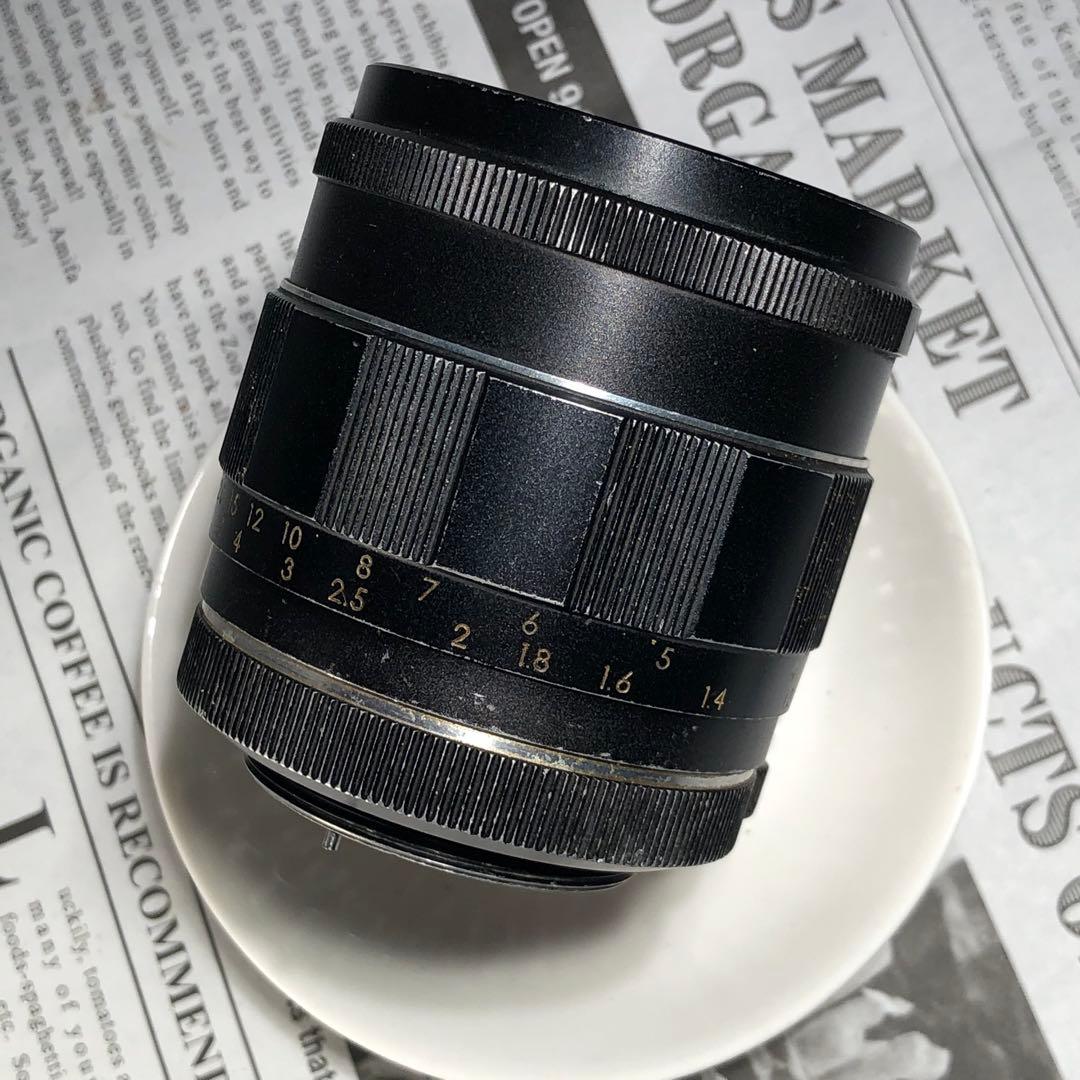 PENTAX auto TAKUMAR 85mm f1.8 m42マウント