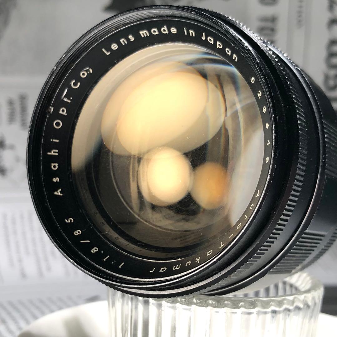 PENTAX auto TAKUMAR 85mm f1.8 m42マウント
