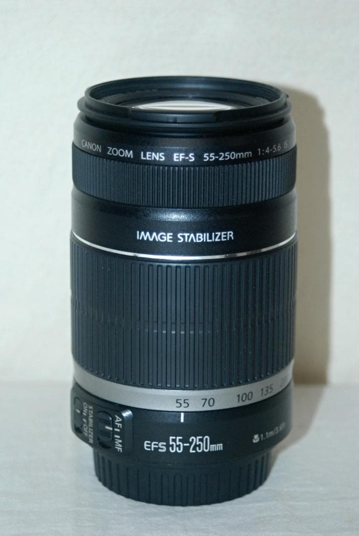 Canon 望遠レンズ EF-S55-250mm F4-5.6 IS キャノン