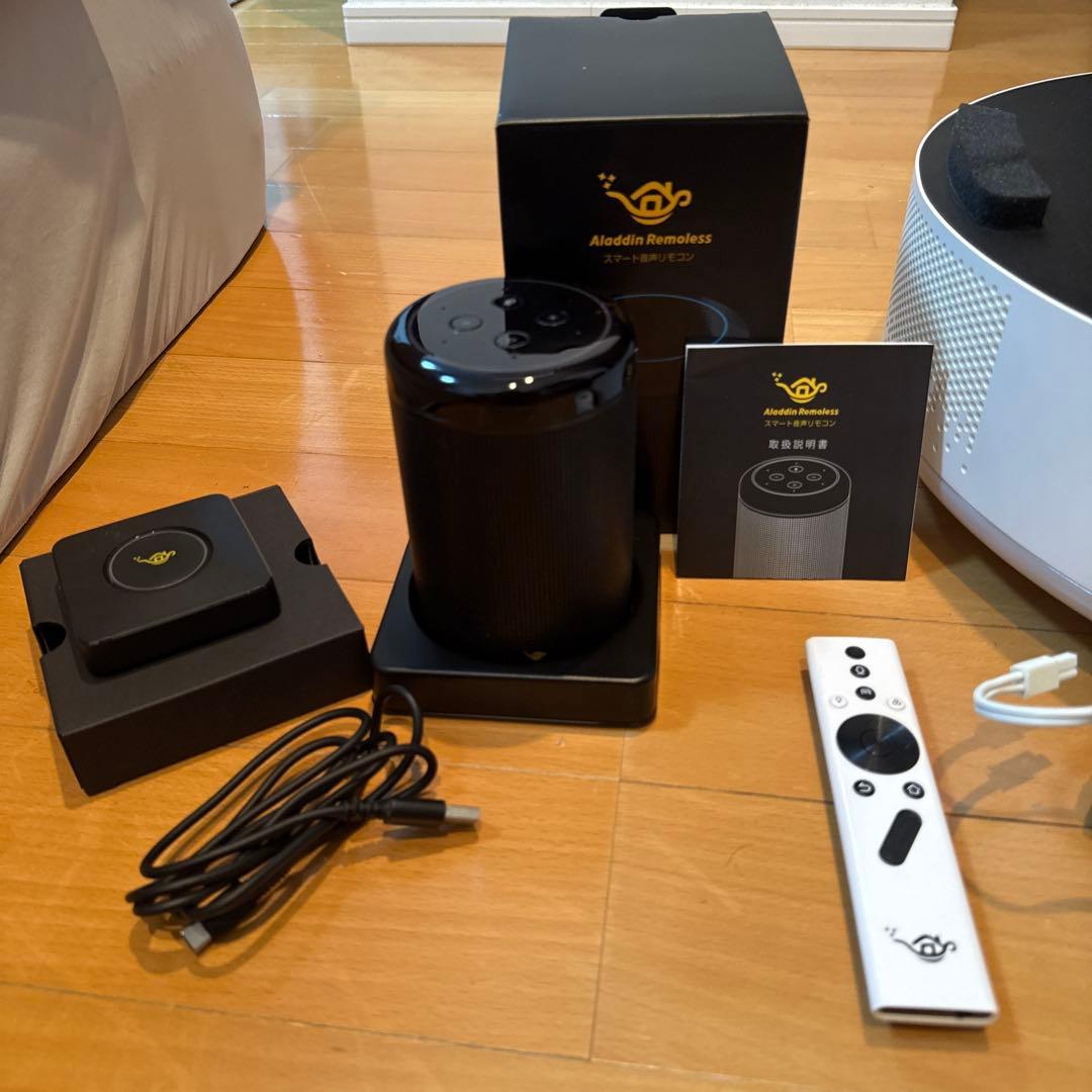 Aladdin2 本体&ワイヤレスHDMIコネクタ&専用スマートスピーカー