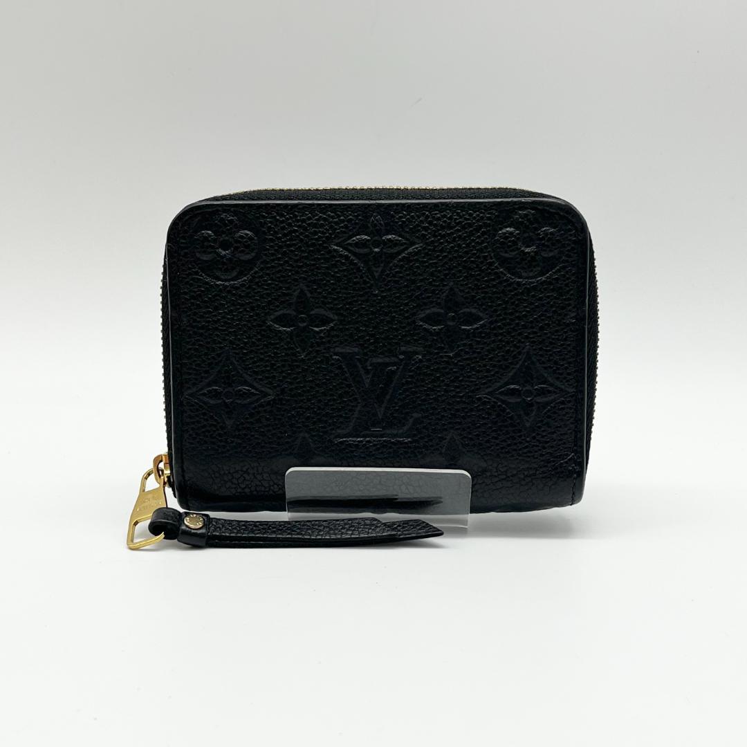 【美品】　ルイヴィトン　アンプラント　ブラック　ジッピーパース 箱