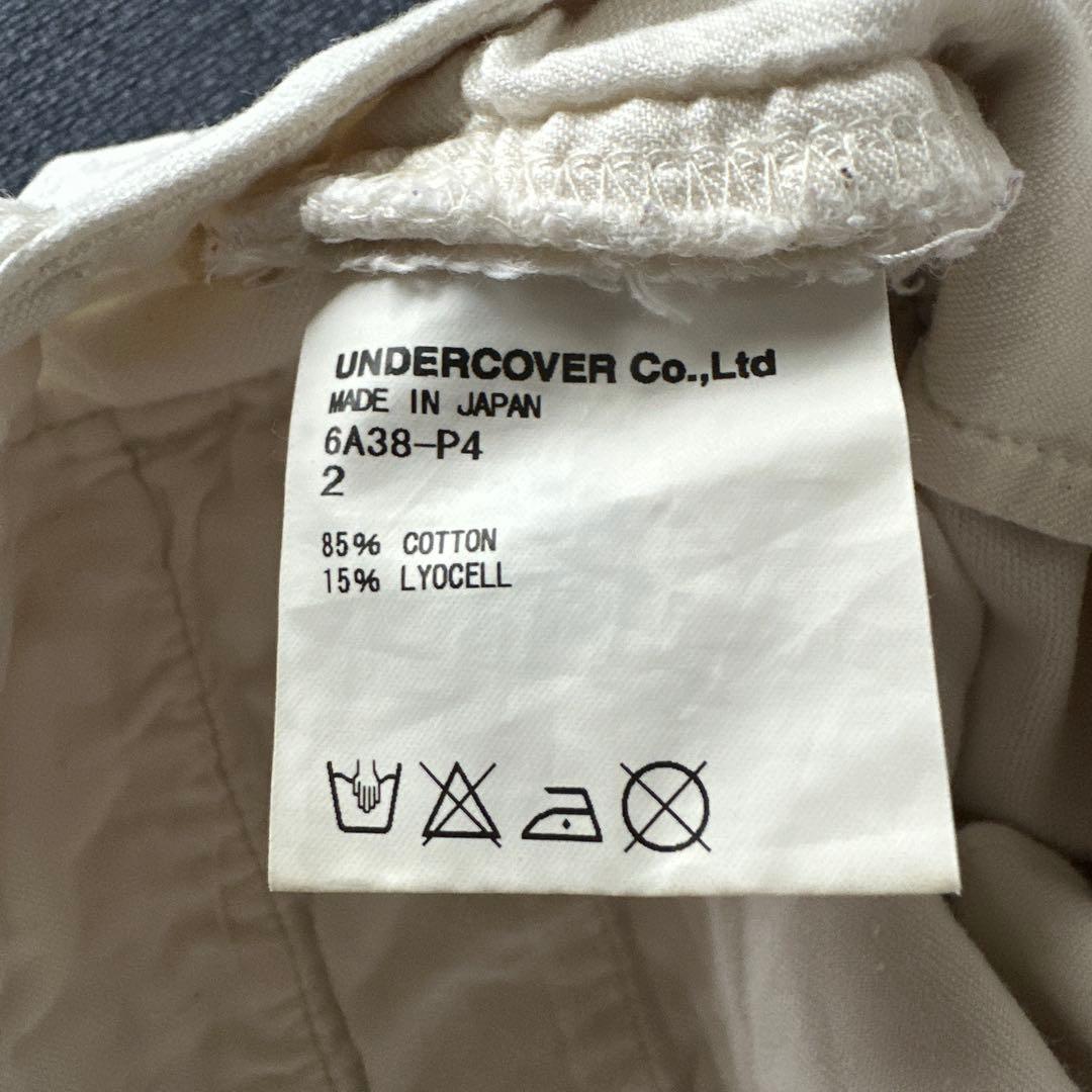 UnderCover ホワイトパンツ サイズ2