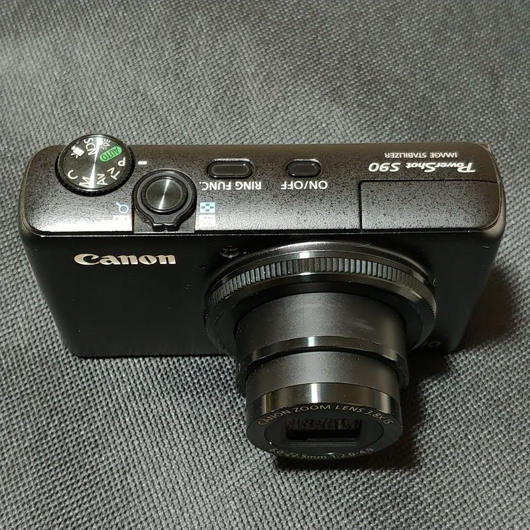 【ジャンク】Canon　PowerShot　S90