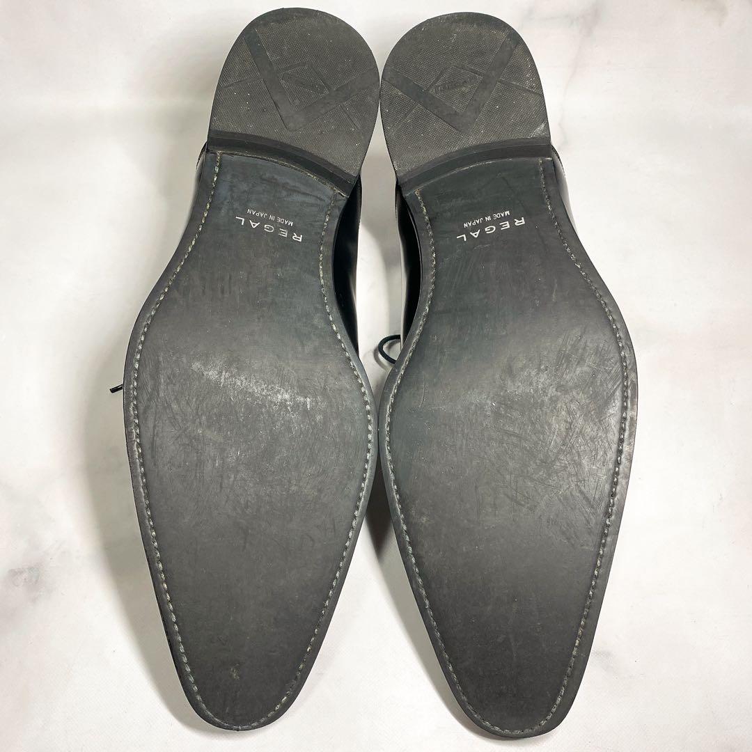 【早い者勝ち】【スピード発送】REGAL ストレートチップ ブラック 315R