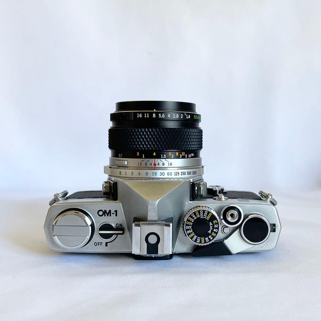 【完動品】OLYMPUS OM-1 MD 一眼レフ フィルムカメラ 動作確認済み