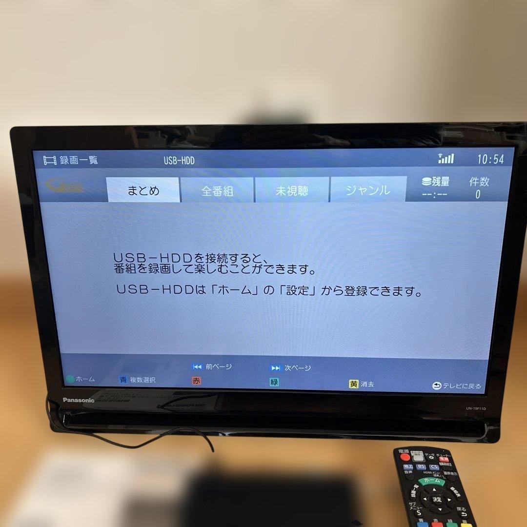panasonicプライベートビエラUN-19F11-K