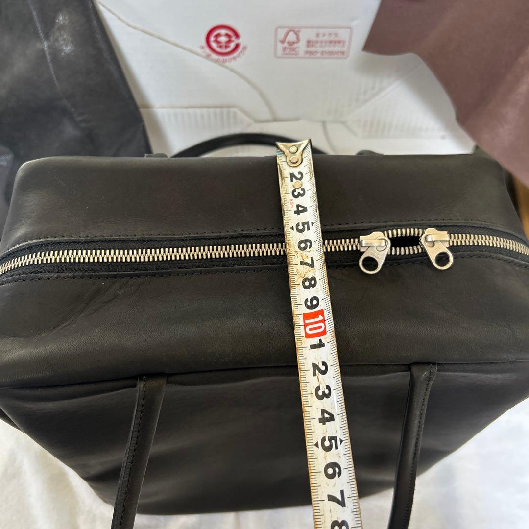 MORMYRUS モルミルス レザー スクエア トートバッグ