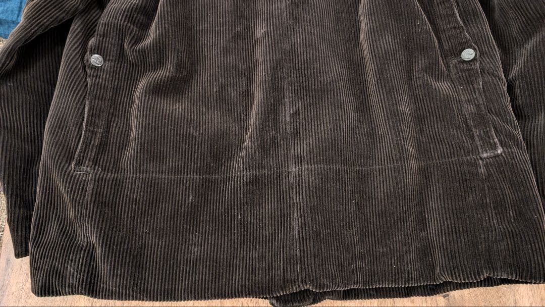 【美品】1940s ブラウンコーデュロイハンティングジャケット\"CREPIER\"