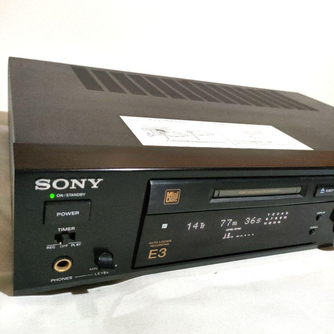 動作品 SONY MDS-E3 MDプレイヤー 業務用Eシリーズ