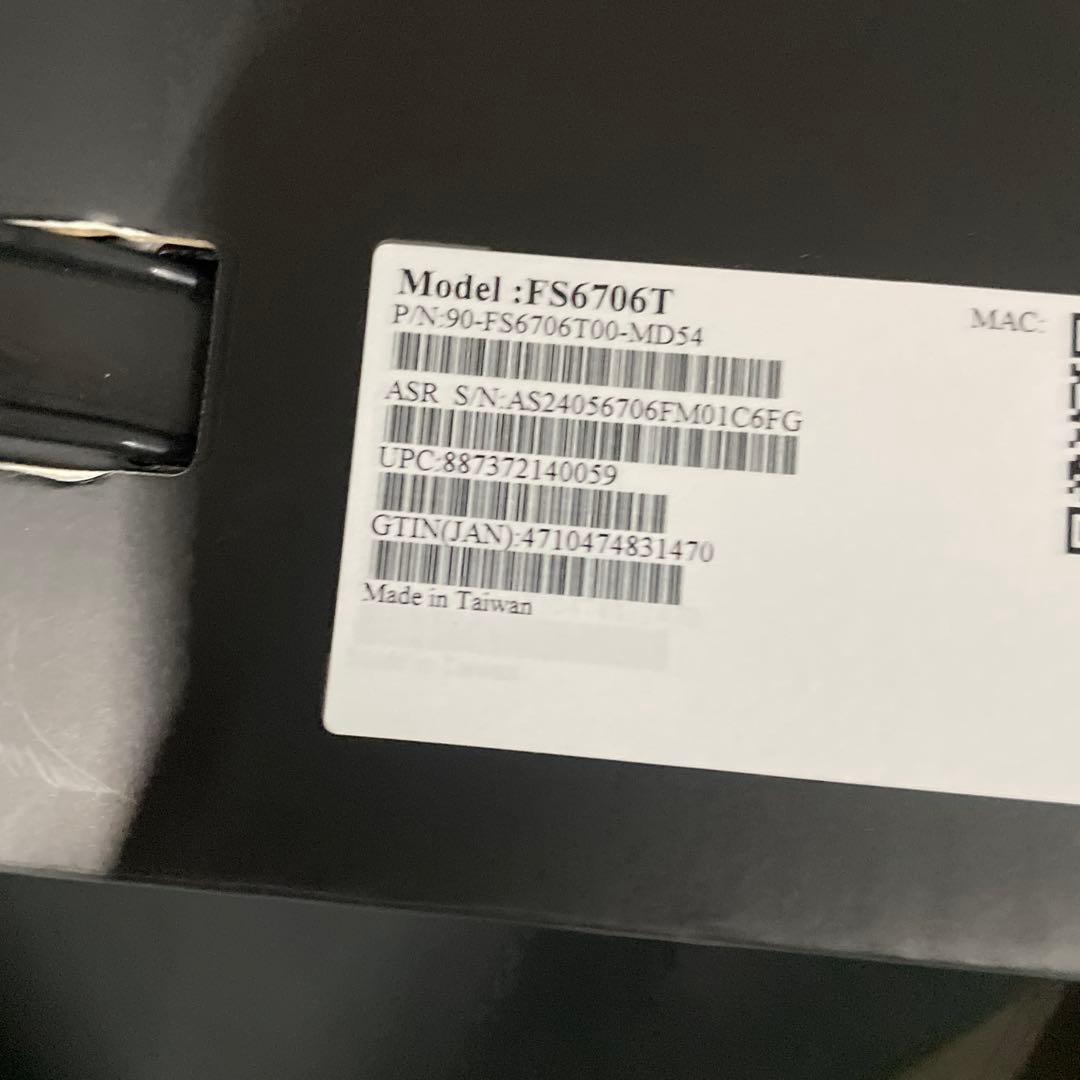 外付けハードディスク・ドライブ ASUSTOR FLASHSTOR 6 (FS6706T)