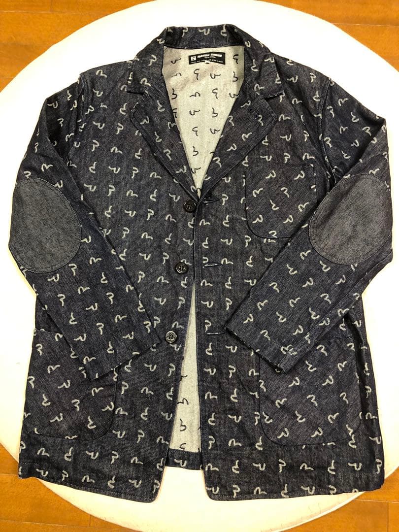 エビス エヴィス evisu シアトル ジャケット カモメ 総柄