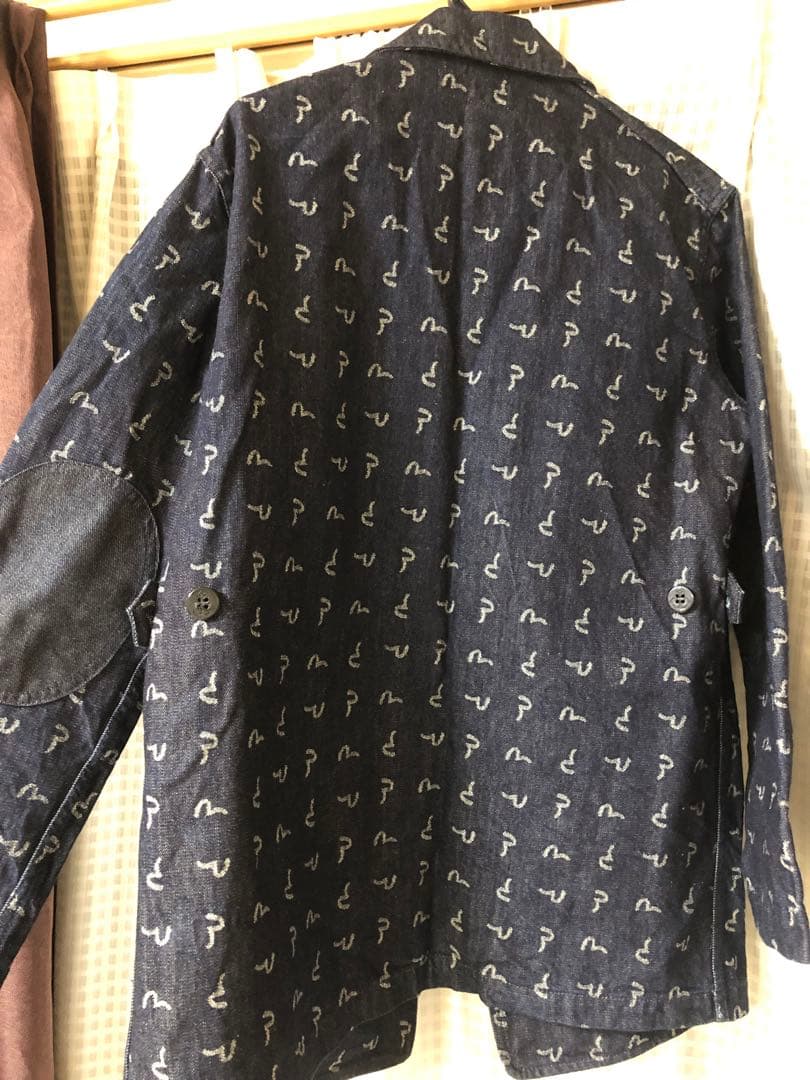 エビス エヴィス evisu シアトル ジャケット カモメ 総柄