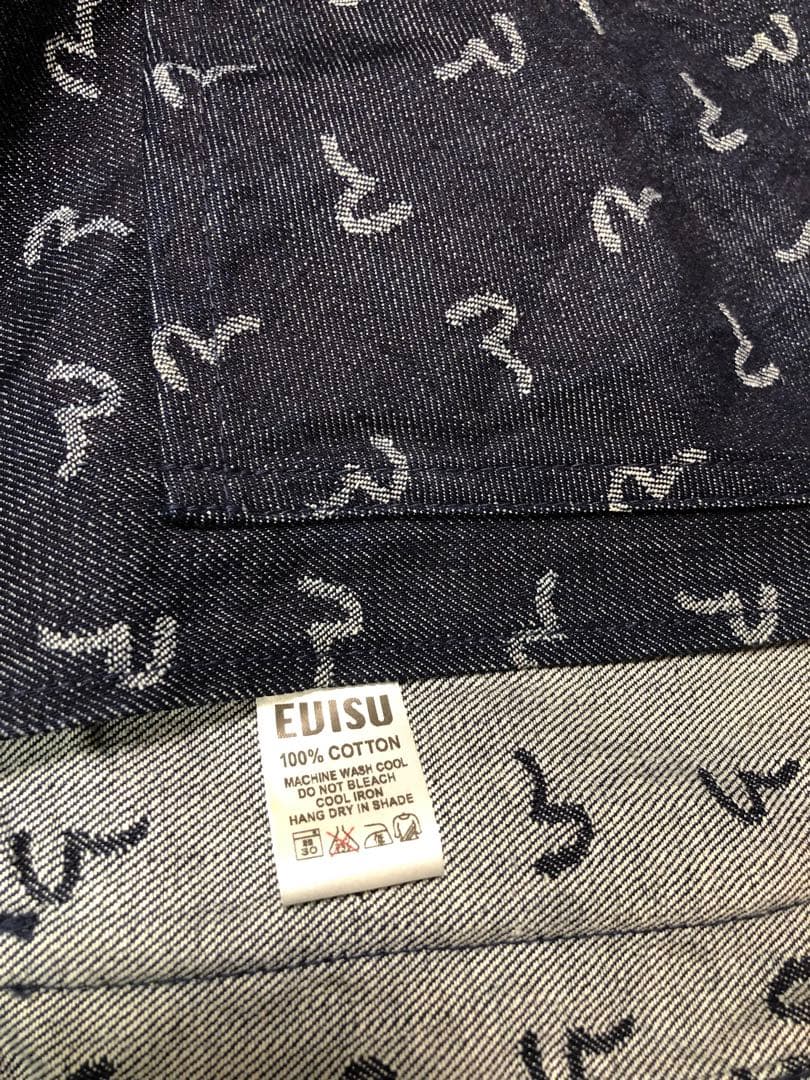 エビス エヴィス evisu シアトル ジャケット カモメ 総柄