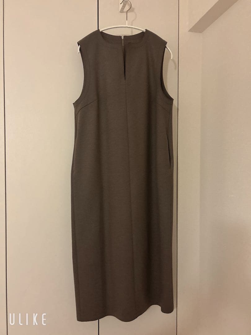 美品！トゥモローランド ミックスミルドジャージー コクーンライクワンピース