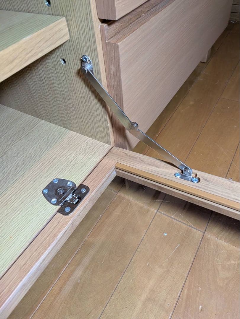 ■送料込■無印良品 木製テレビボード オーク材 110 収納棚 TV台家具 廃盤