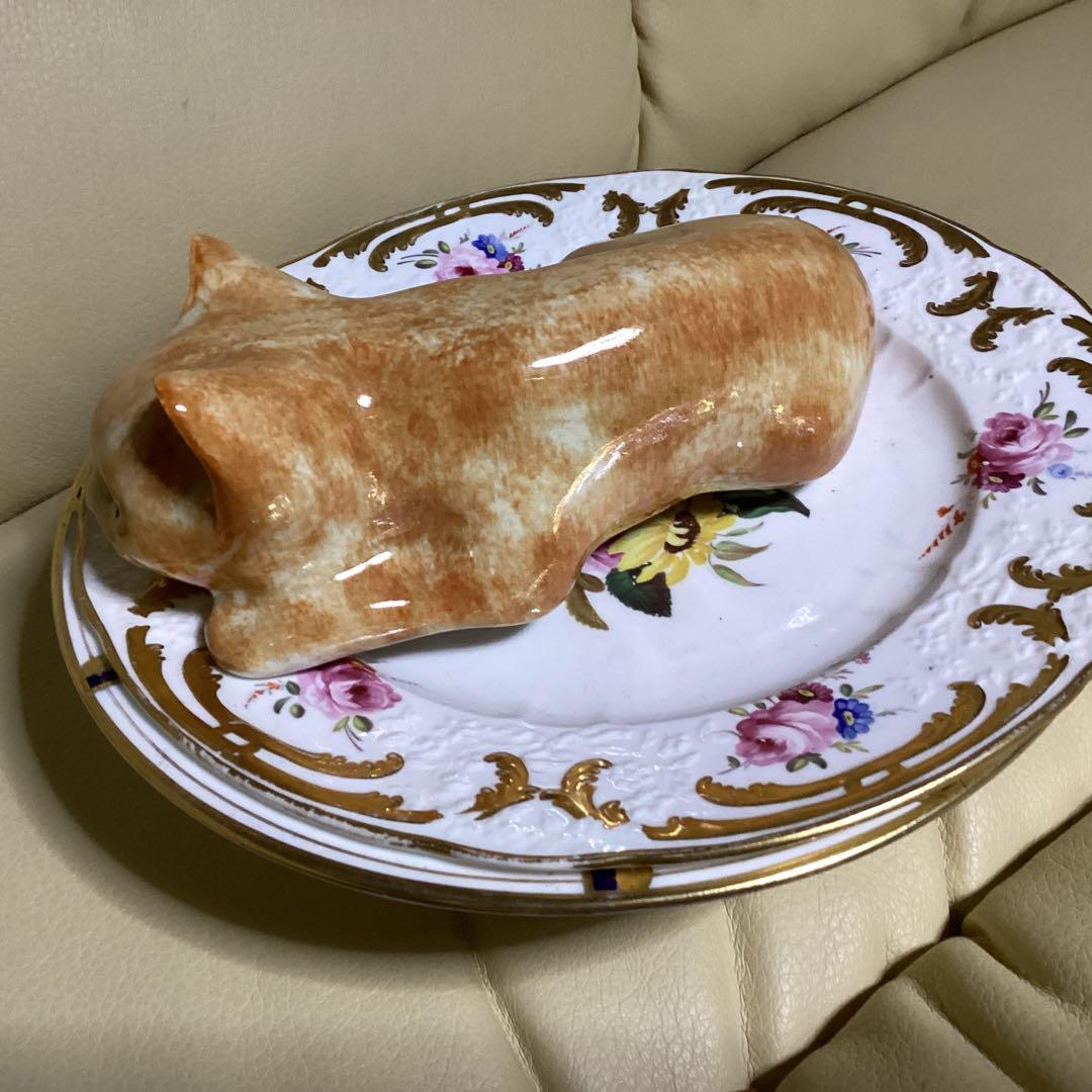 ウインスタンレイ女史の粘土の貴重な猫ヴィンテージナンバー7 瞳の美しい子最終価格