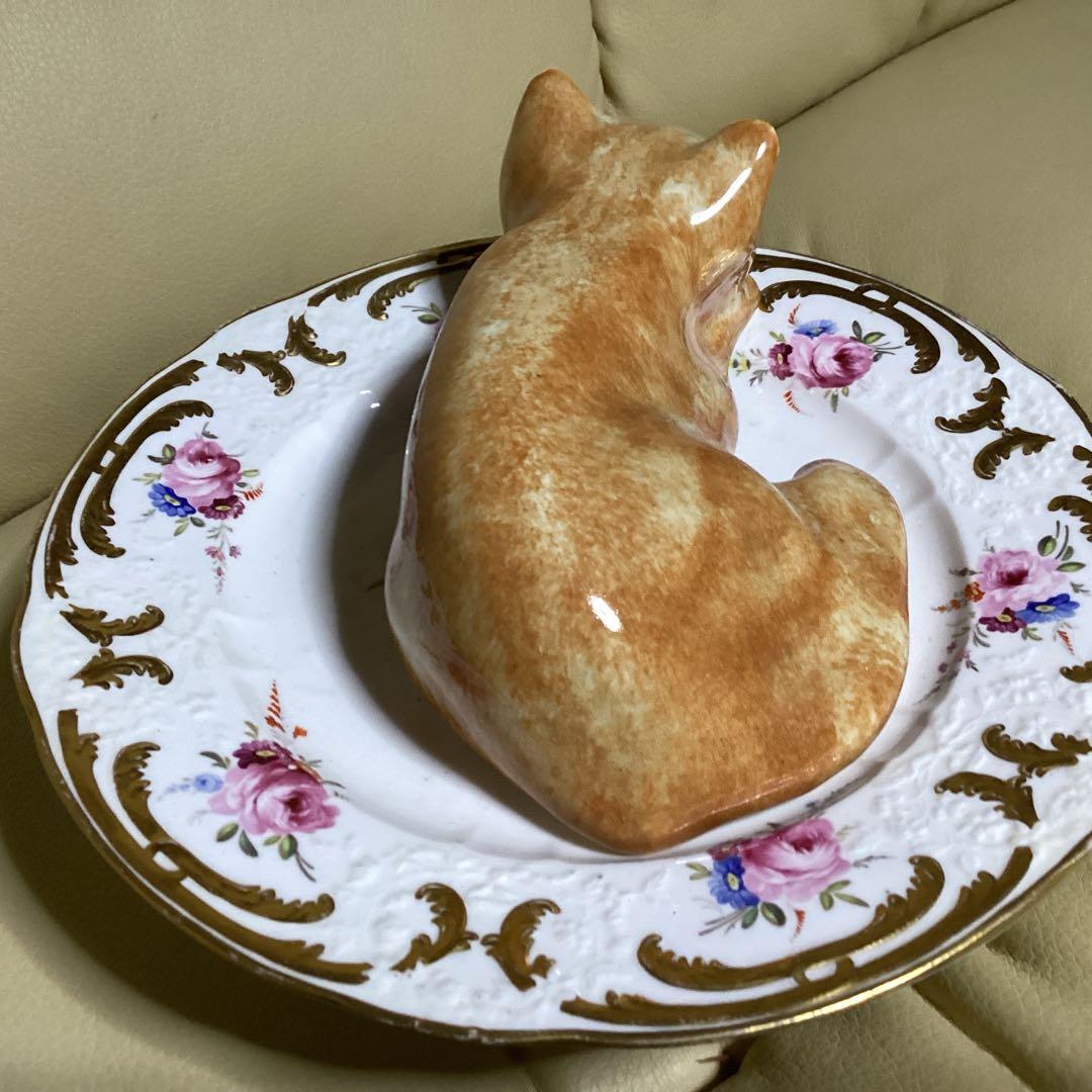 ウインスタンレイ女史の粘土の貴重な猫ヴィンテージナンバー7 瞳の美しい子最終価格