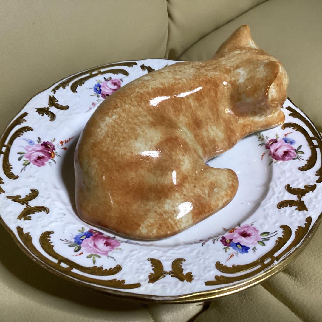 ウインスタンレイ女史の粘土の貴重な猫ヴィンテージナンバー7 瞳の美しい子最終価格