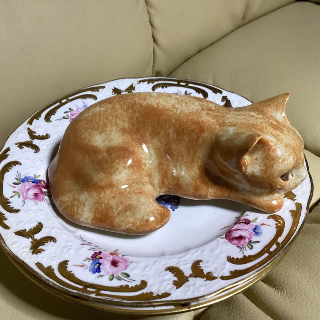 ウインスタンレイ女史の粘土の貴重な猫ヴィンテージナンバー7 瞳の美しい子最終価格