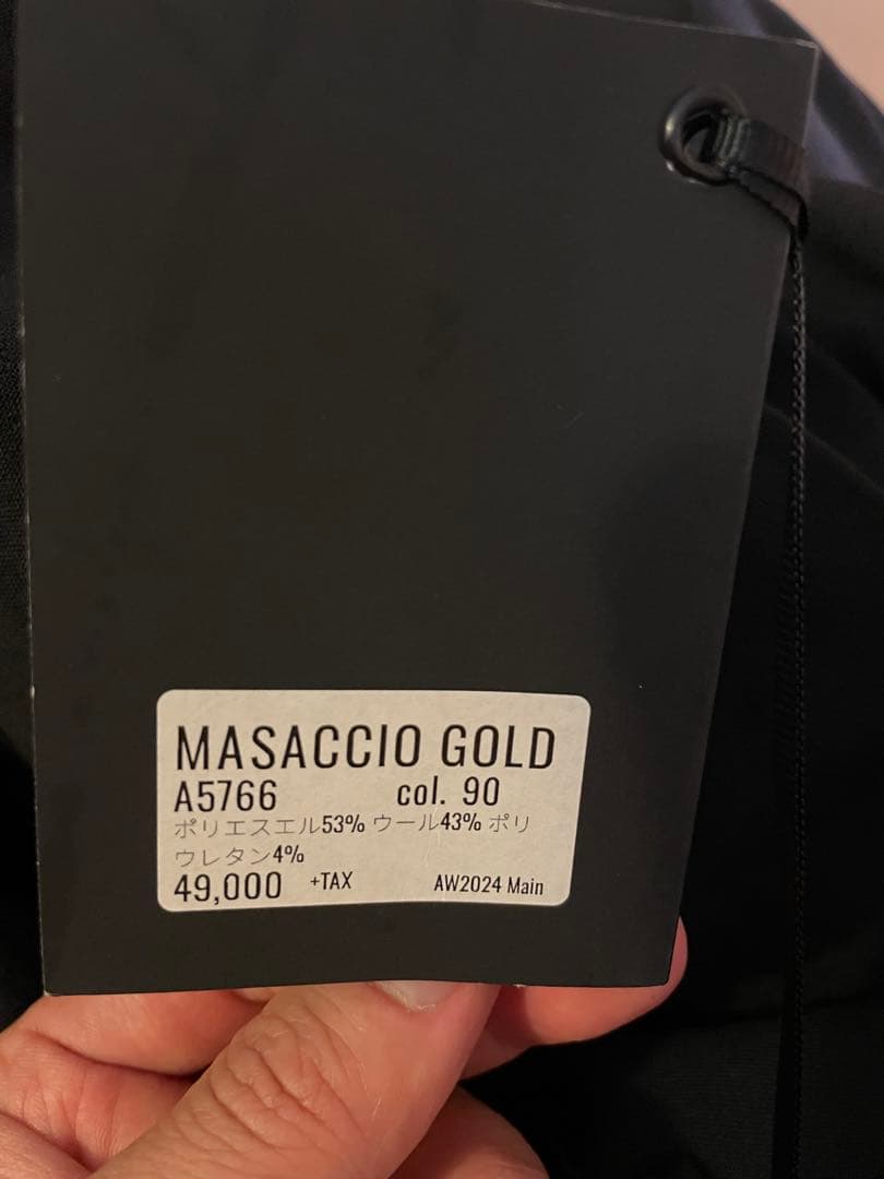 新品未使用giab's ARCHIVIO マサッチョゴールド48ブラック