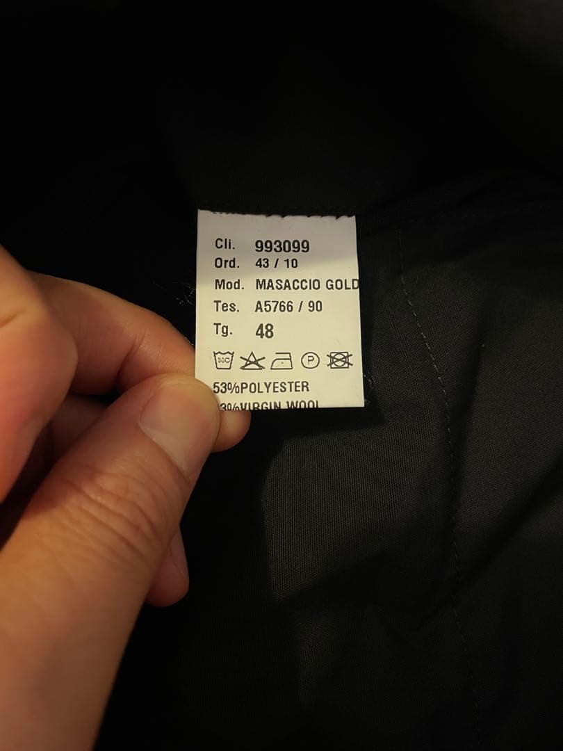 新品未使用giab's ARCHIVIO マサッチョゴールド48ブラック