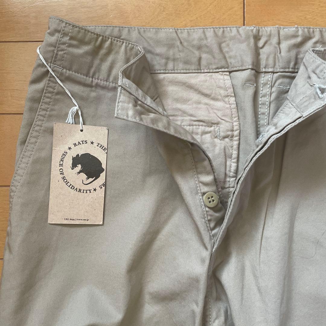 RATS ラッツ　チノパン新品未使用LサイズベージュWAY OF LIFE