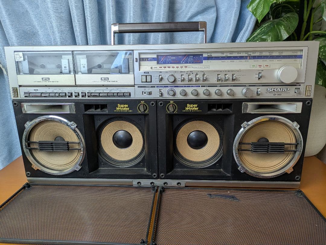 SHARP シャープ SEARCHER-W GF-999 Wラジカセ ジャンク品