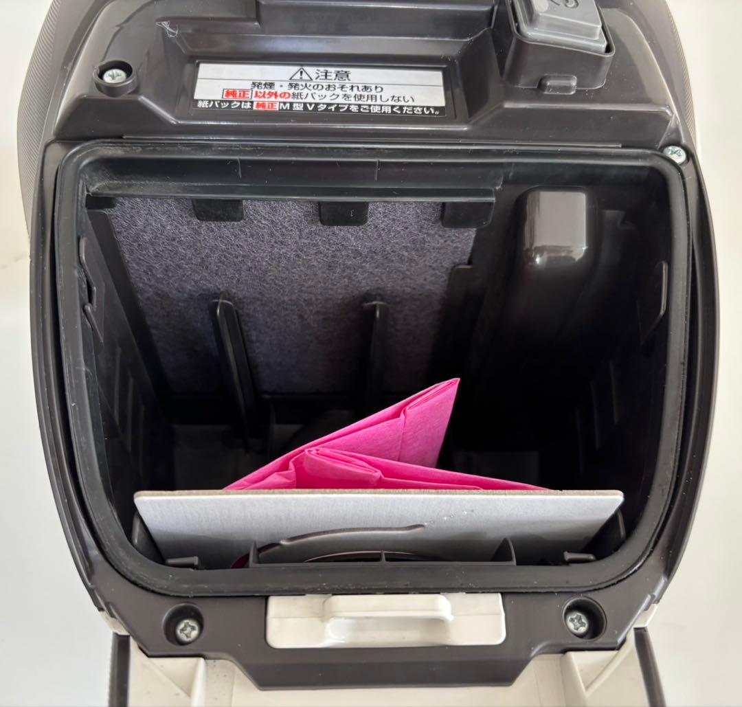 送料込み！Panasonic 紙パック式掃除機 MC-PKL19AJ-W d