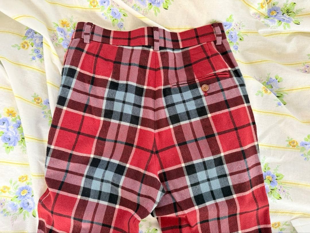 ヴィヴィアンウエストウッド　チェックパンツ