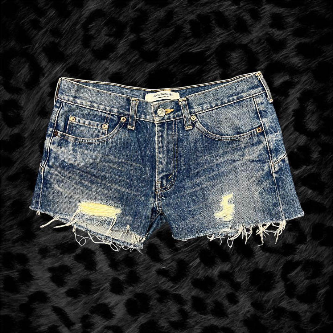 希少⭐︎ JUNYA WATANABE コムデギャルソン　デニムショートパンツ