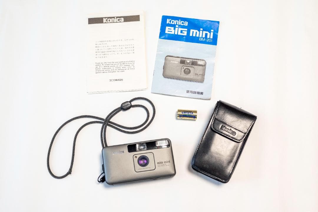 【動作確認済・美品】KONICA BIG mini フィルムカメラ セット