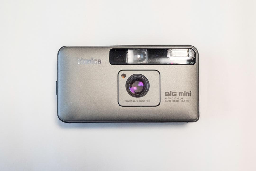 【動作確認済・美品】KONICA BIG mini フィルムカメラ セット